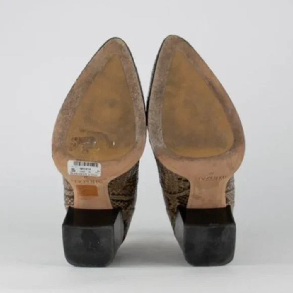 Alexandre Birman Python Ankle Boots - image 5